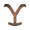 RoomMates Yellowstone Dutton Ranch Logo Giant Peel & Stick Wall Decals